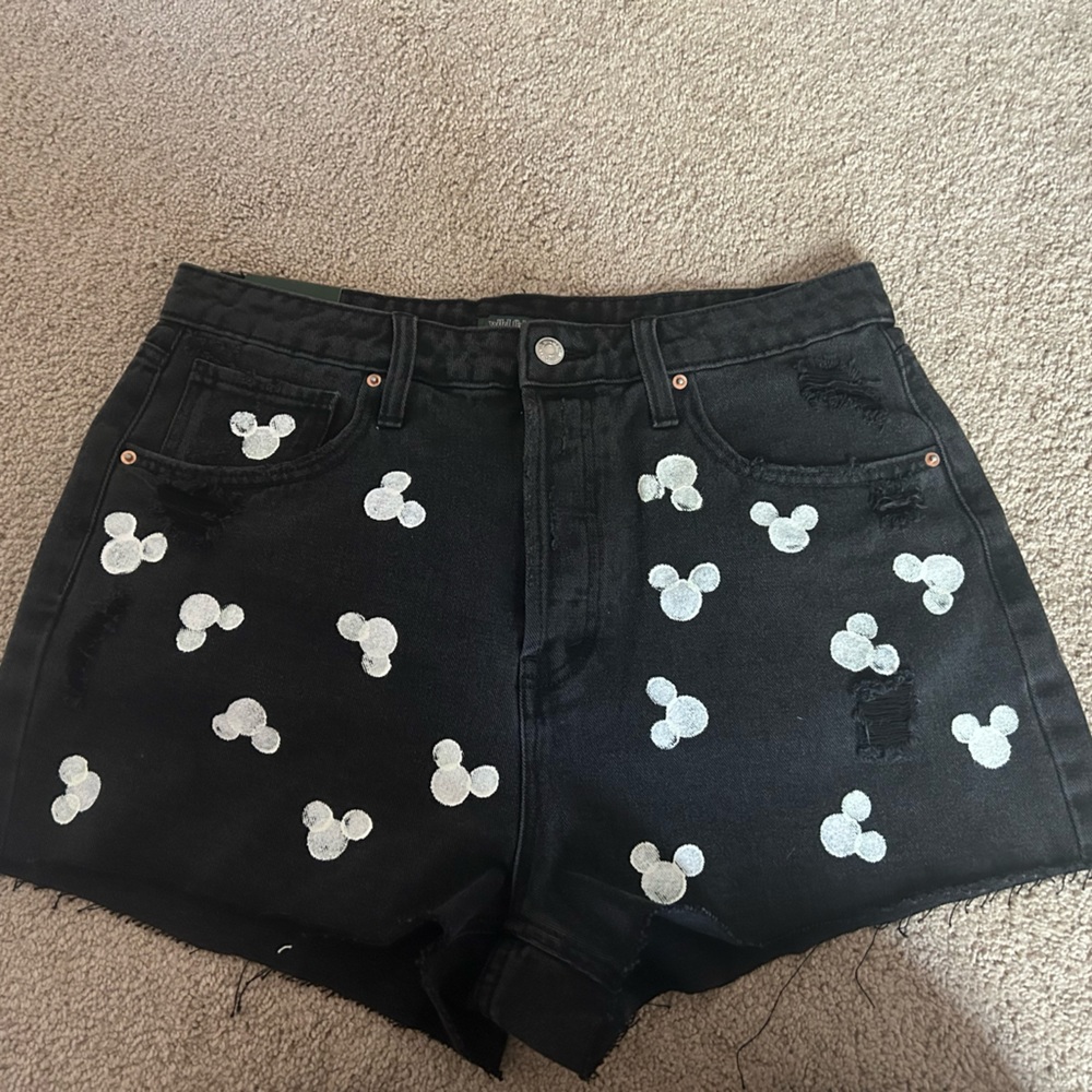 Disney shorts high rise Mickey Mouse - Picture 3 of 6